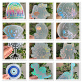 Moon And Mountain Suncatcher Sticker, Window Decal, Window Sticker, Window Film, Rainbow Maker, Moon Sticker, Mountain Sticker, Car Decal