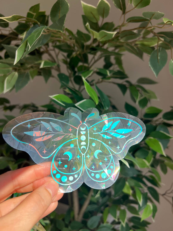 Celestial butterfly, Rainbow Sun Catcher, Window cling