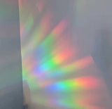 Daisy Suncatcher, Sun Catcher Sticker, Smiley Face, Good Vibes, Rainbow Maker, Window Decal, Window Sticker, Prism Suncatcher, Fall Decor